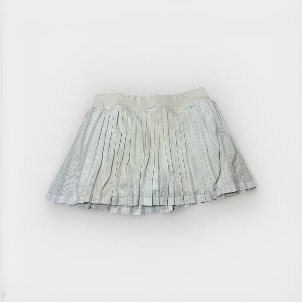 Free People Movement Size XL White Rally Ruffle Skirt Activewear Preppy Skort
